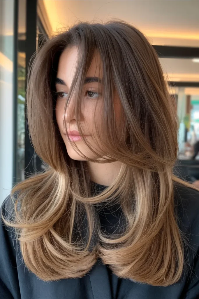 Soft Layered Long Hair with Natural Volume