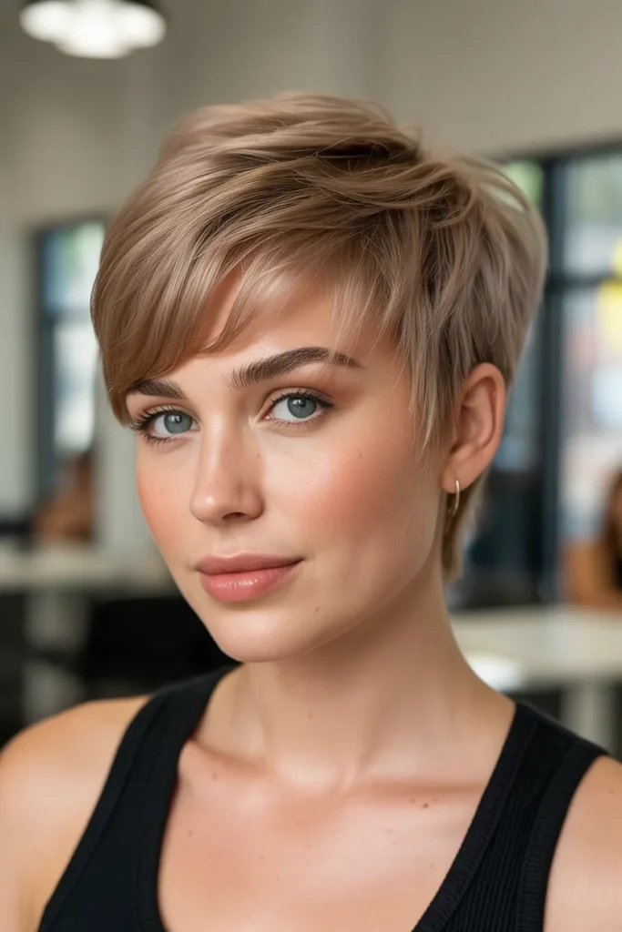 Textured Pixie Cut