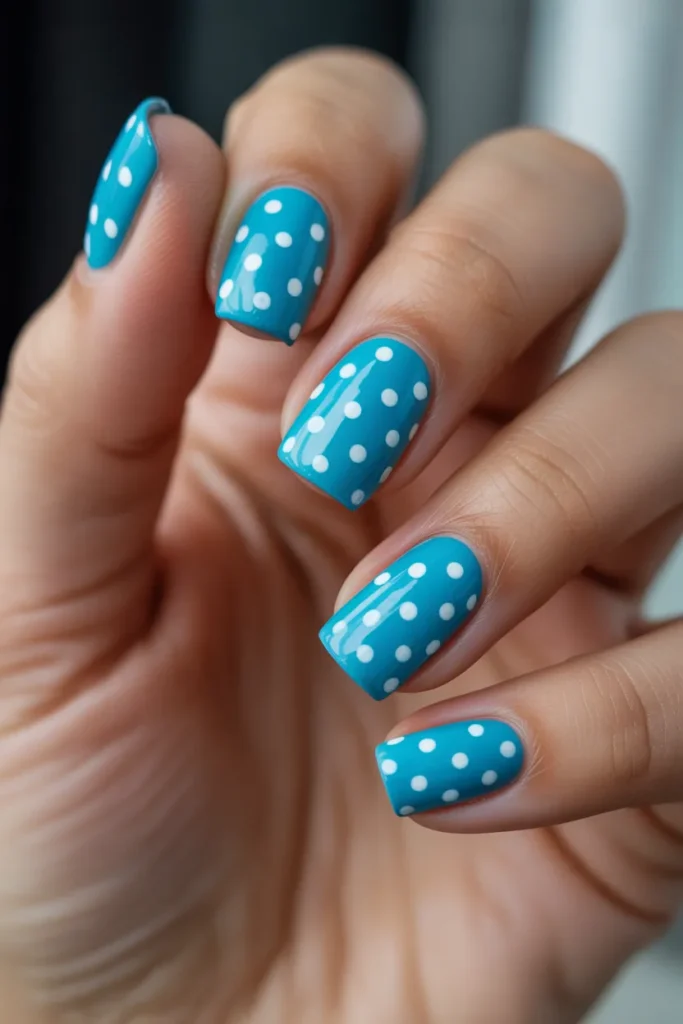 Vibrant Red Square Nails with Glossy Finish