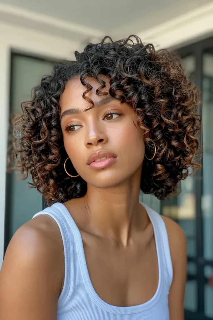 Twist-Out Curls
