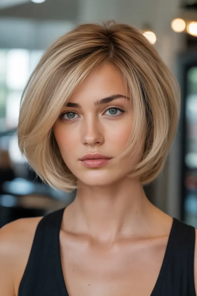 Voluminous Layered Bob