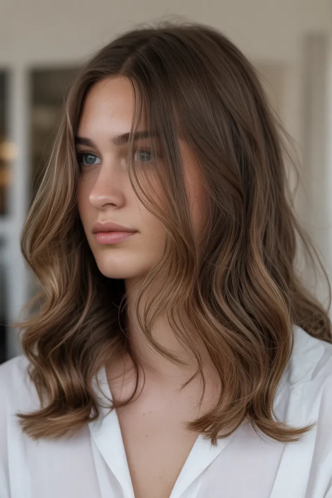 Warm Chestnut Brunette with Soft Dimension