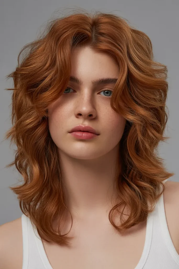 Warm Cinnamon Brown with Soft Texture