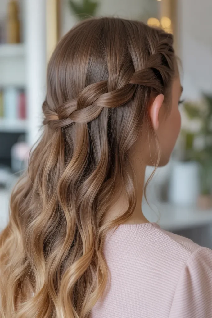 Waterfall Twist Braid