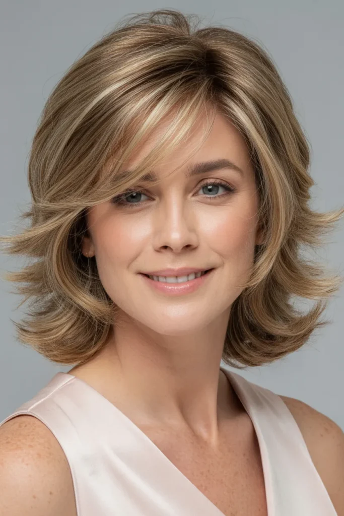 Wispy Layers with Face-Framing