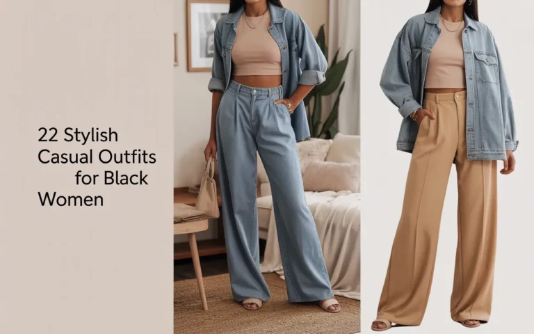 22 Stylish Casual Outfits for Black Women 2026