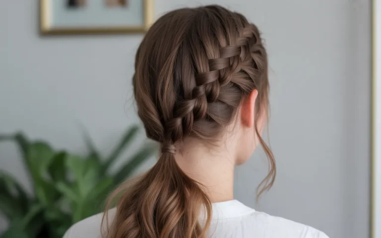19 French Fishtail Braid Ideas for Elegant Styles