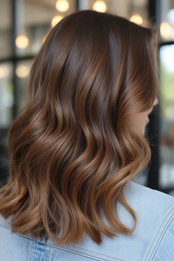 Caramel Brown Balayage