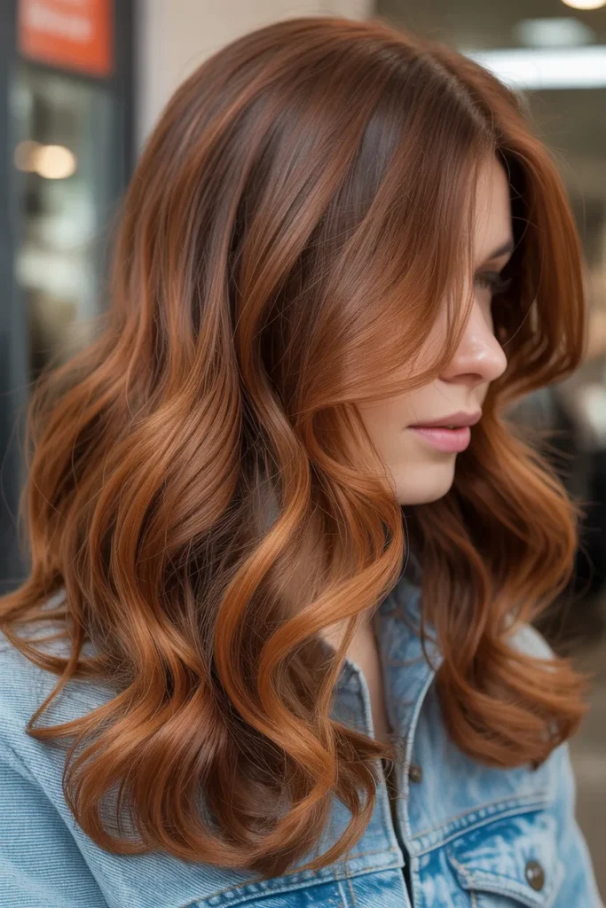 Caramel Copper Hair
