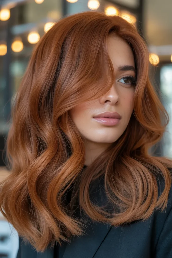 Caramel Copper Hair
