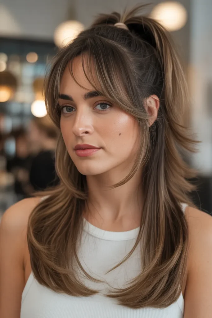 Chic Layered Ponytail