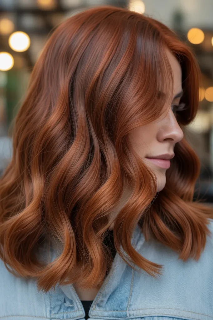 Cinnamon Copper Hair