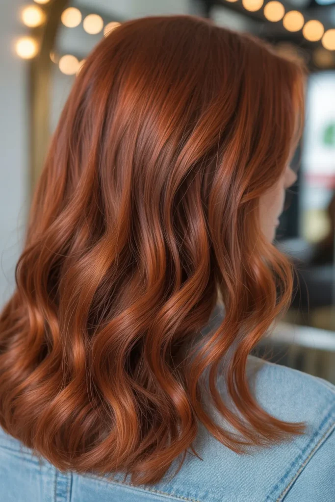 Cinnamon Copper Hair