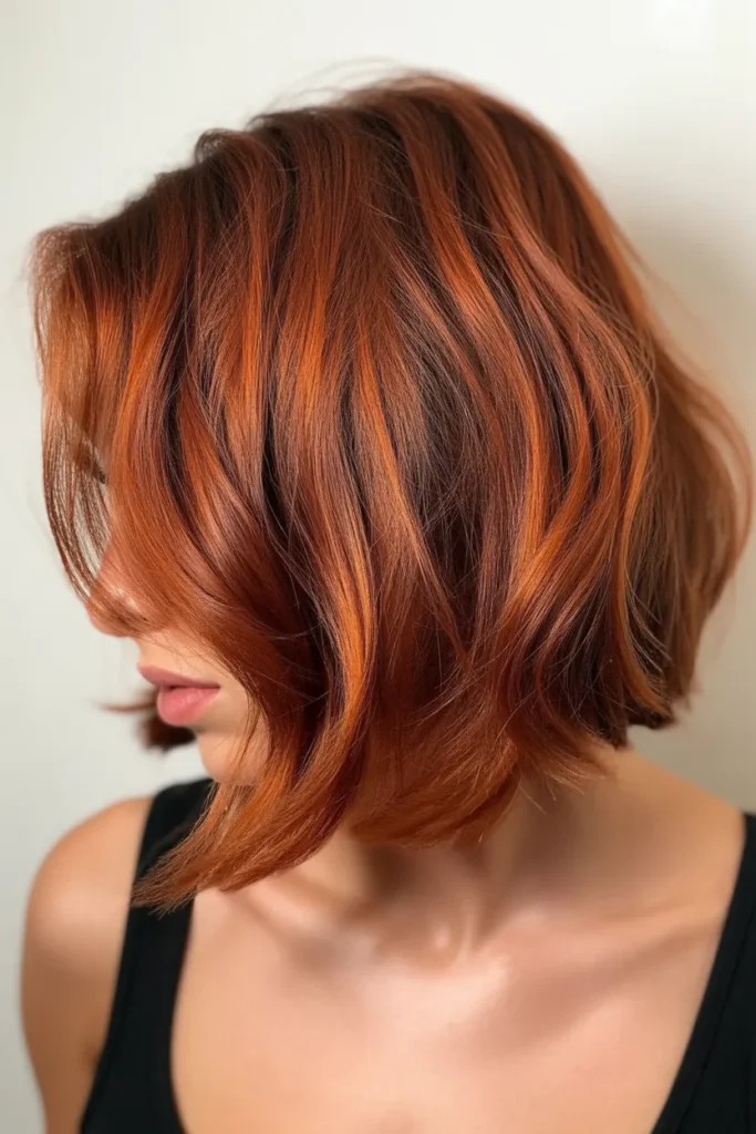 Copper Red Lob with Texture