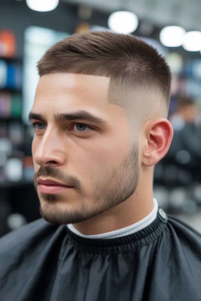 Crew Cut with Fade