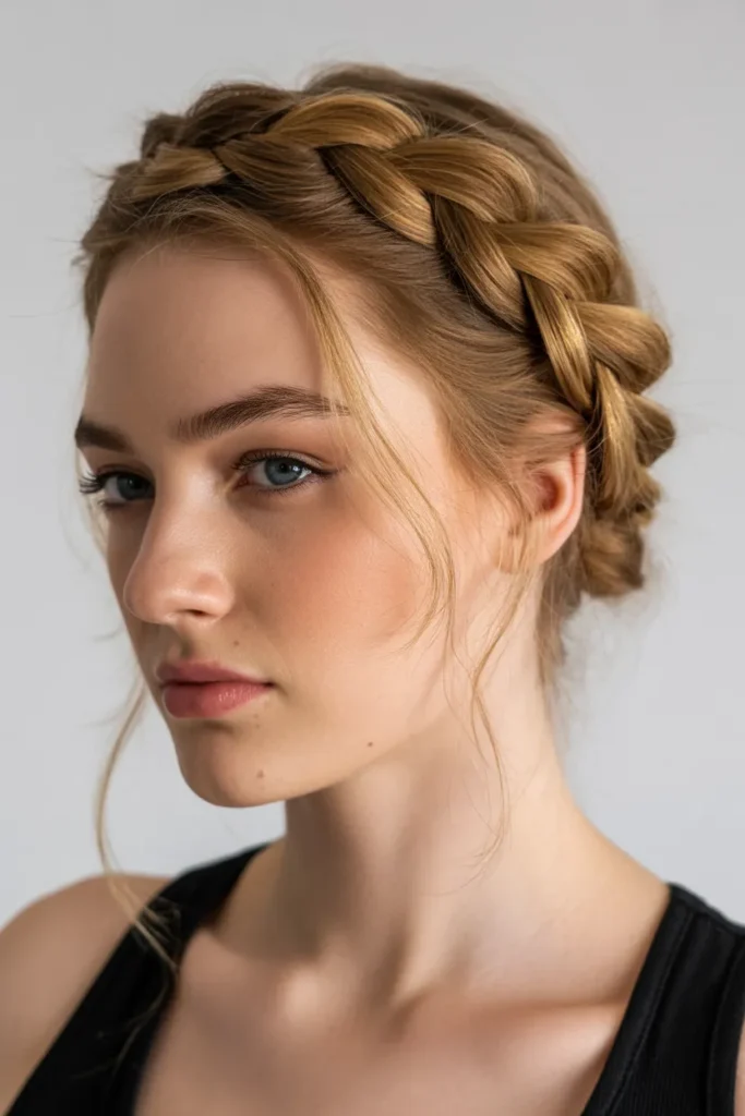 Crown Fishtail Braid