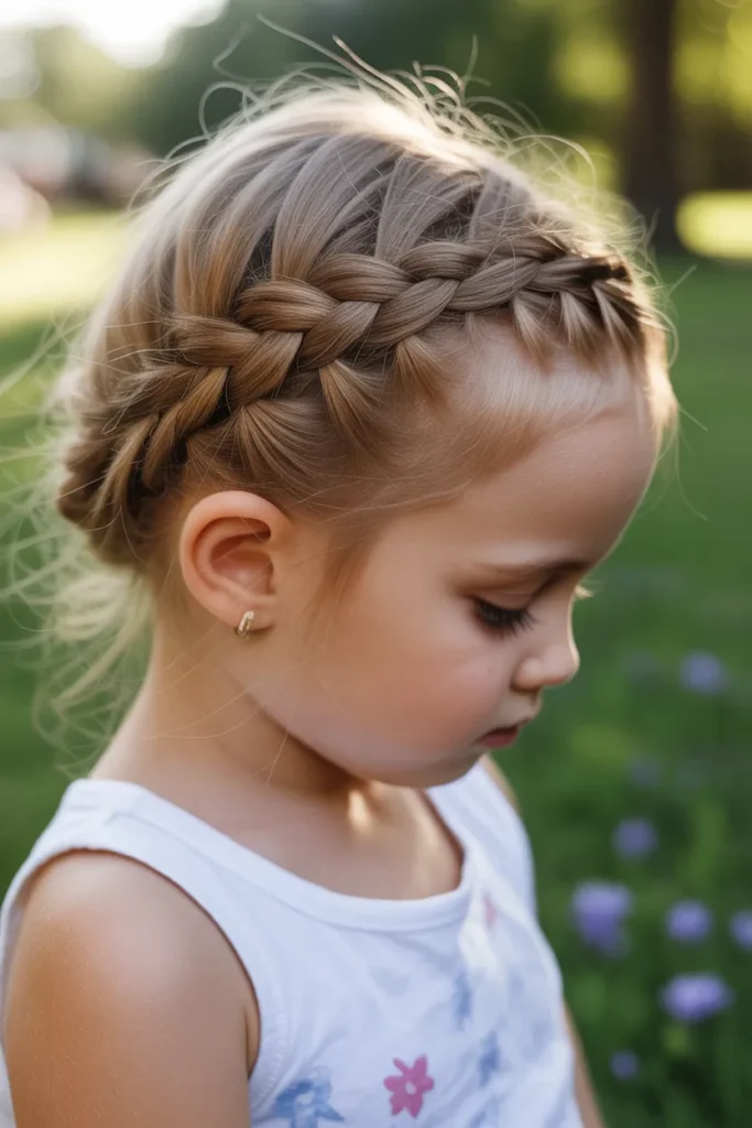 Crown Fishtail Braid