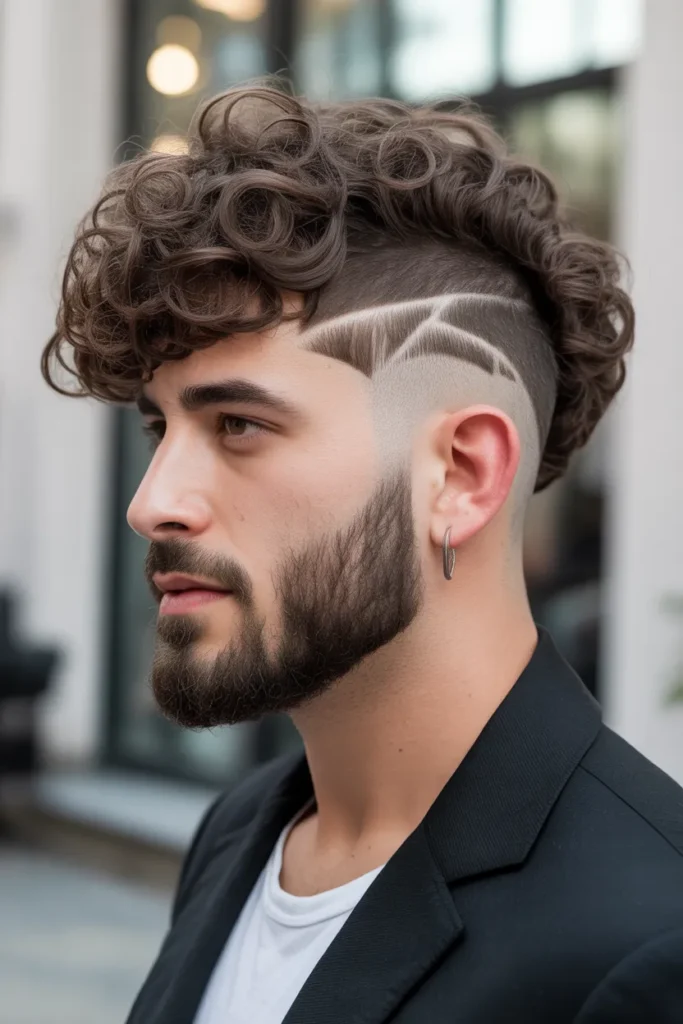 Curly Undercut