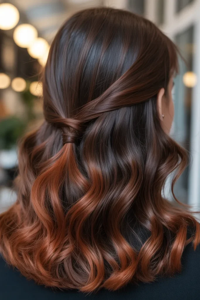 Dark Copper Hair