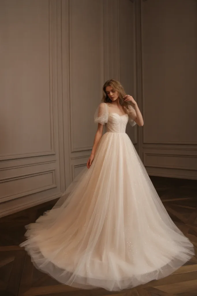 Enchanted Sparkle Tulle Wedding Dress