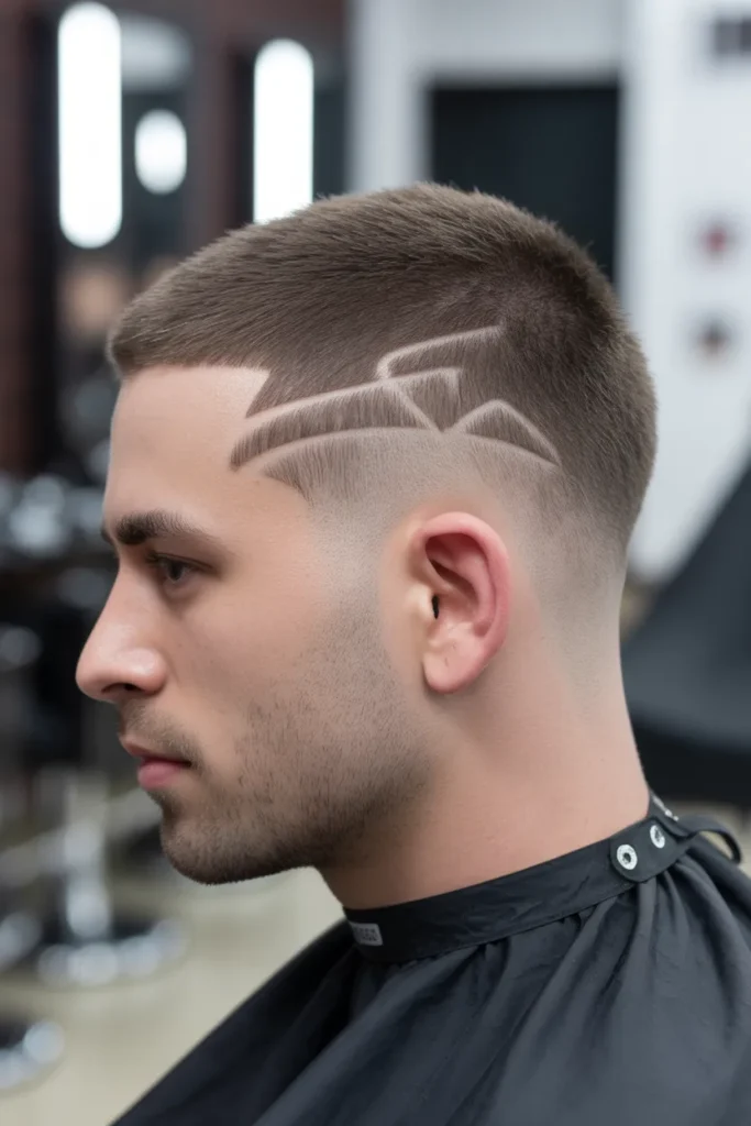 Fade with Line Design