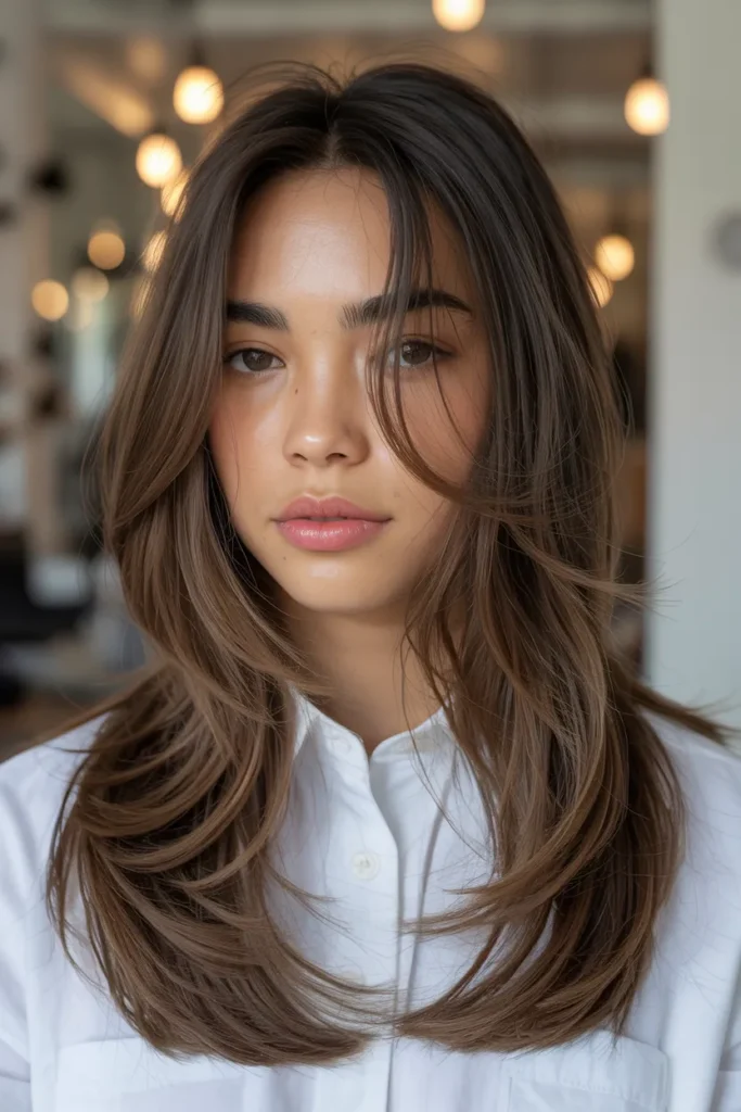 Feathered Layered Cut