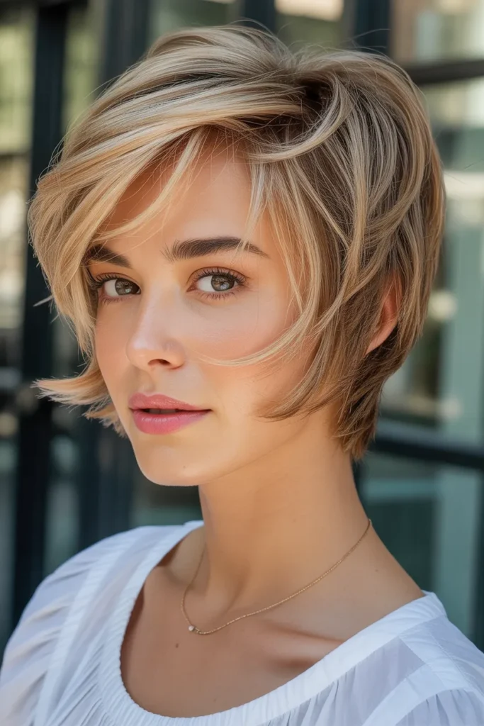 Feathered Short Layers