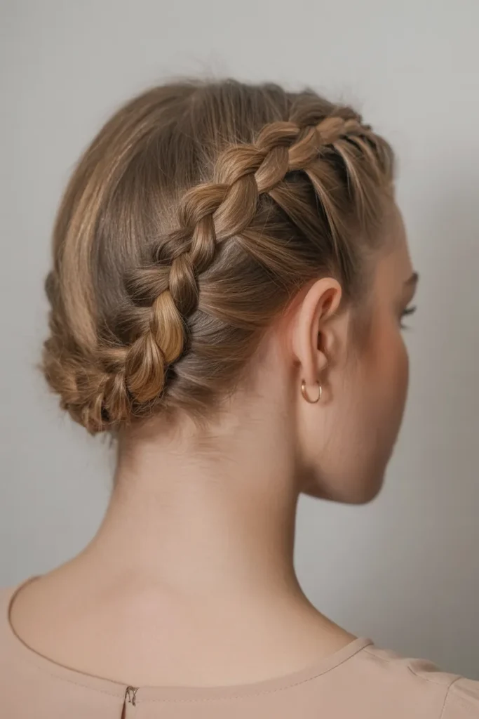 French Braid Crown