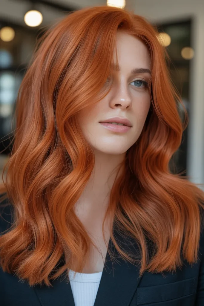 Golden Copper Hair