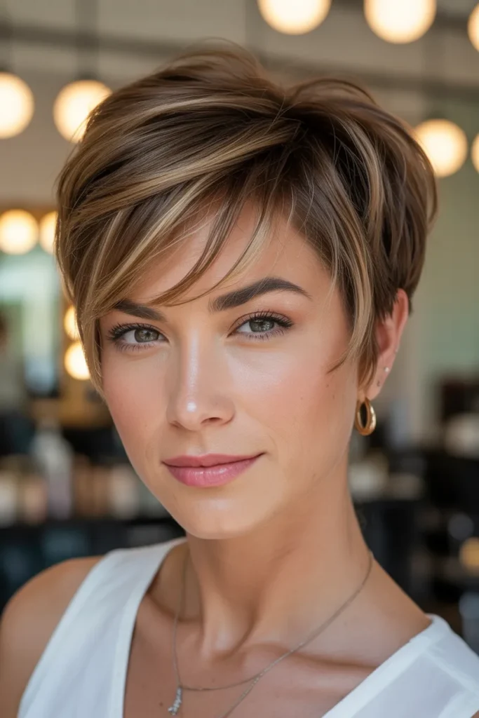Highlighted Layered Pixie
