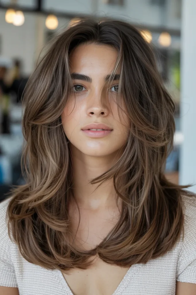 Layered Face-Framing Cut