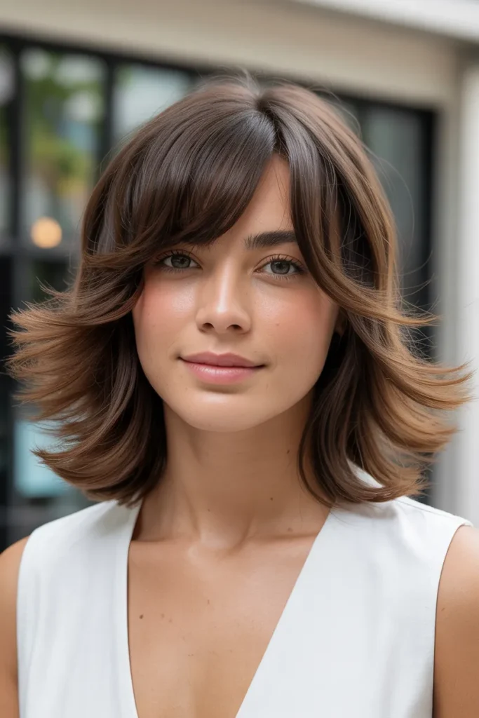 Layered Shoulder Length