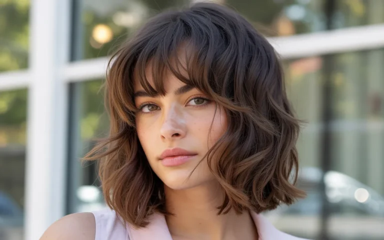 16 Wolf Haircuts with Bottleneck Bangs Beautiful Cuts