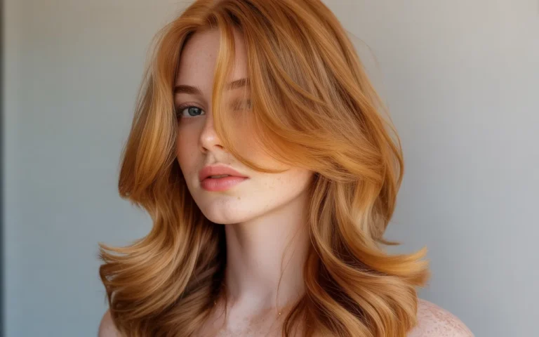 14 Long Layered Wavy Hair with Side Bangs Trendy Hair