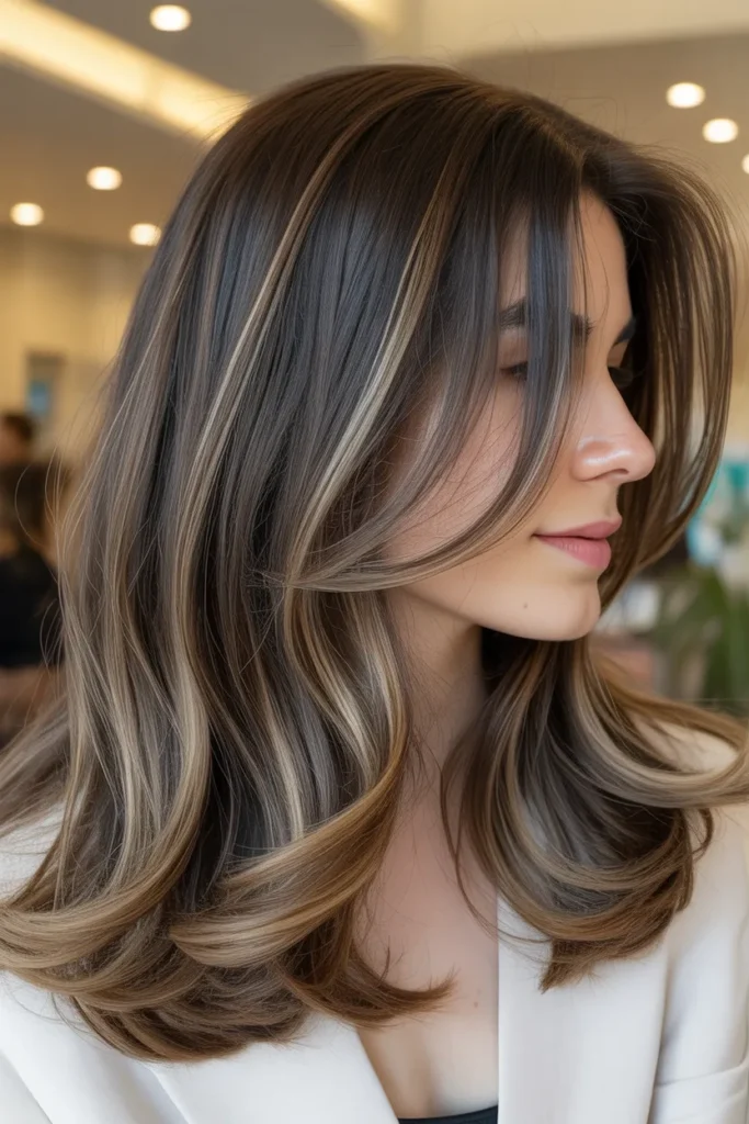 Light Brunette Highlights