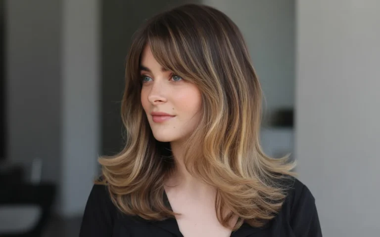 13 long curtain bangs with layers Modern Hair Trends