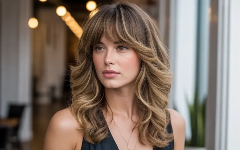 13 Long Bangs Long Hair Ideas for Chic Layered Looks