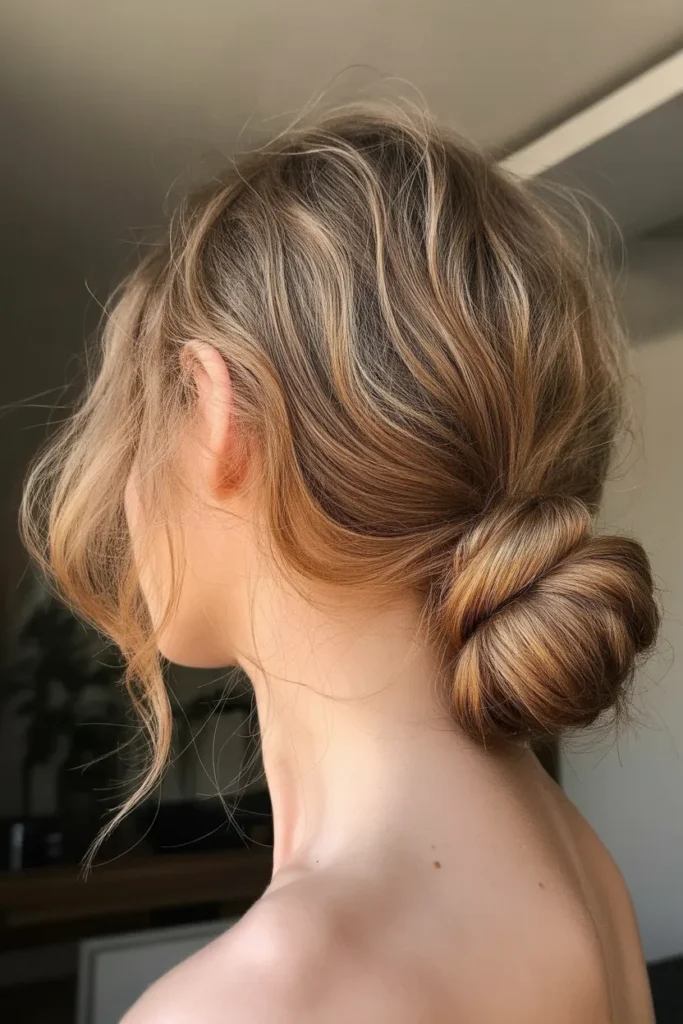 Loose Textured Bun