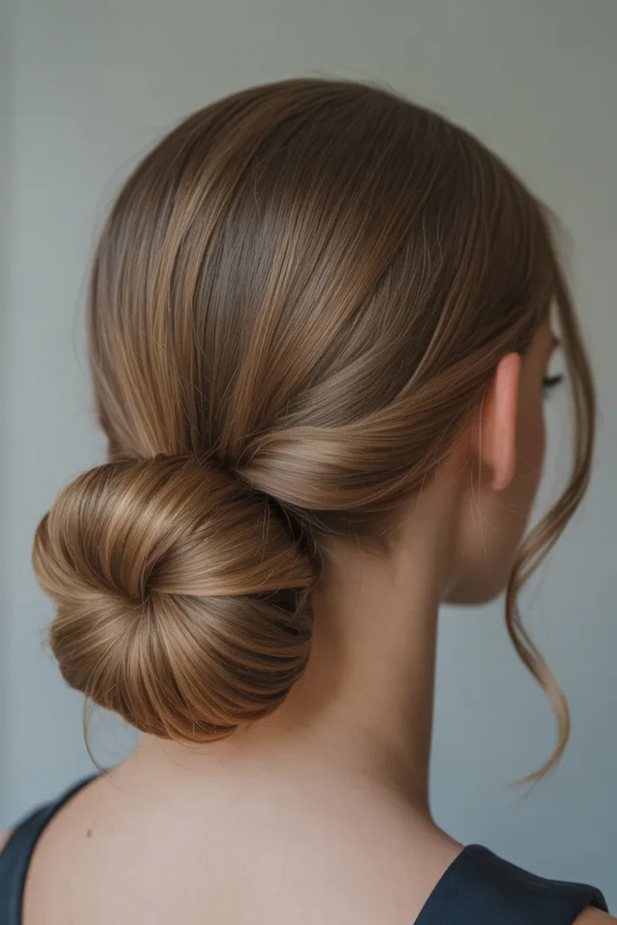 Low Chignon Bun