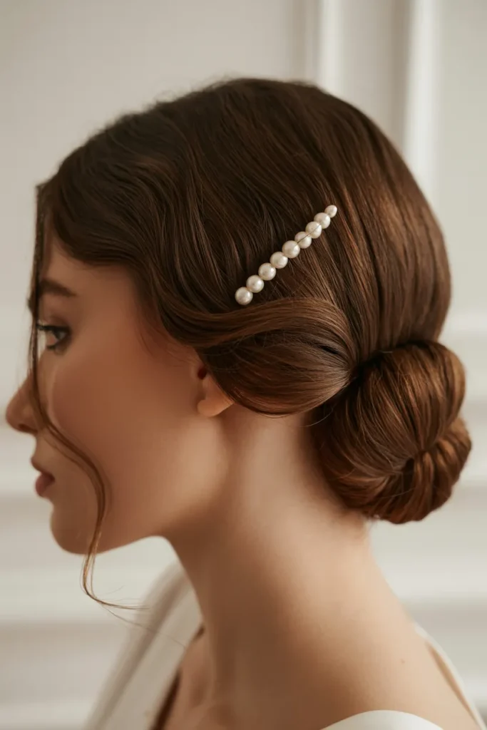 Low Chignon Bun