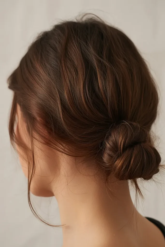 Low Messy Bun