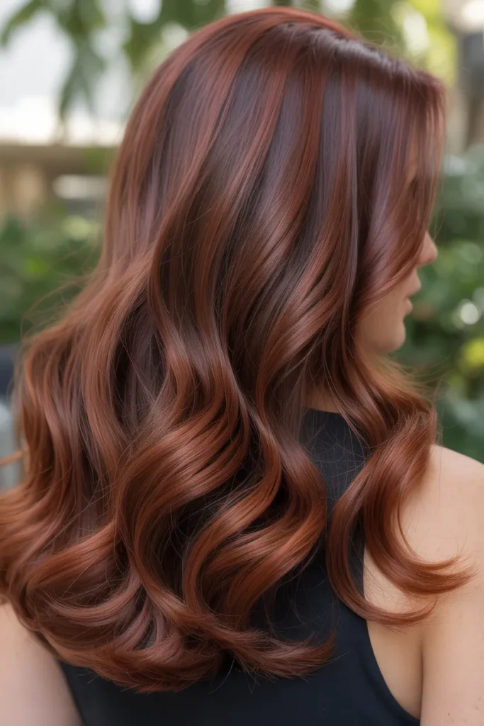 Mahogany Copper Hair