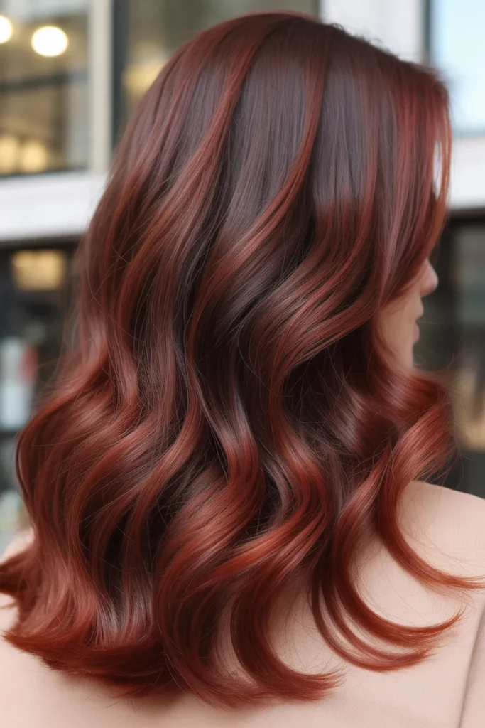 Mahogany Copper Hair