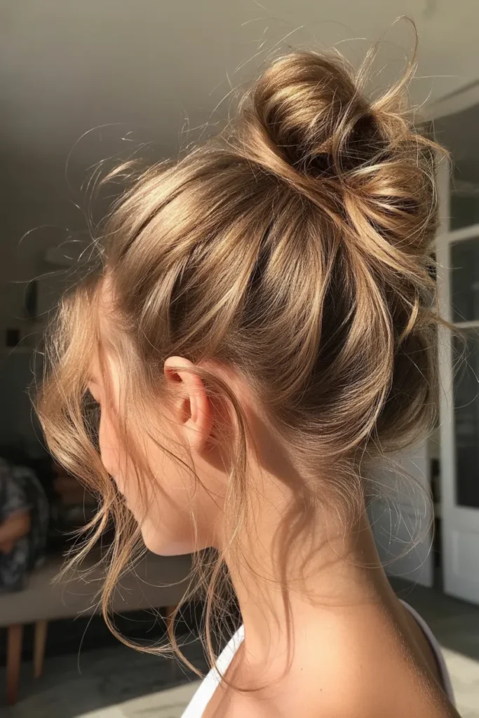 Messy Low Bun