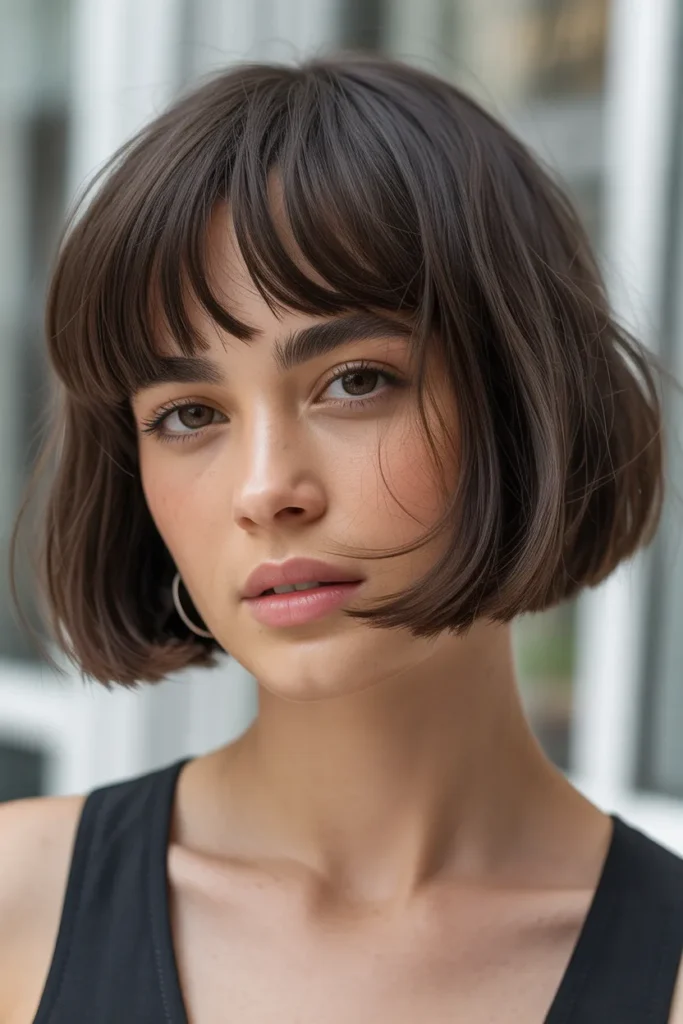 Mini Bob with Micro Wispy Bangs