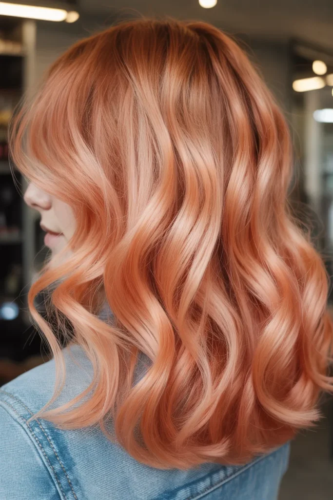 Peachy Copper Hair