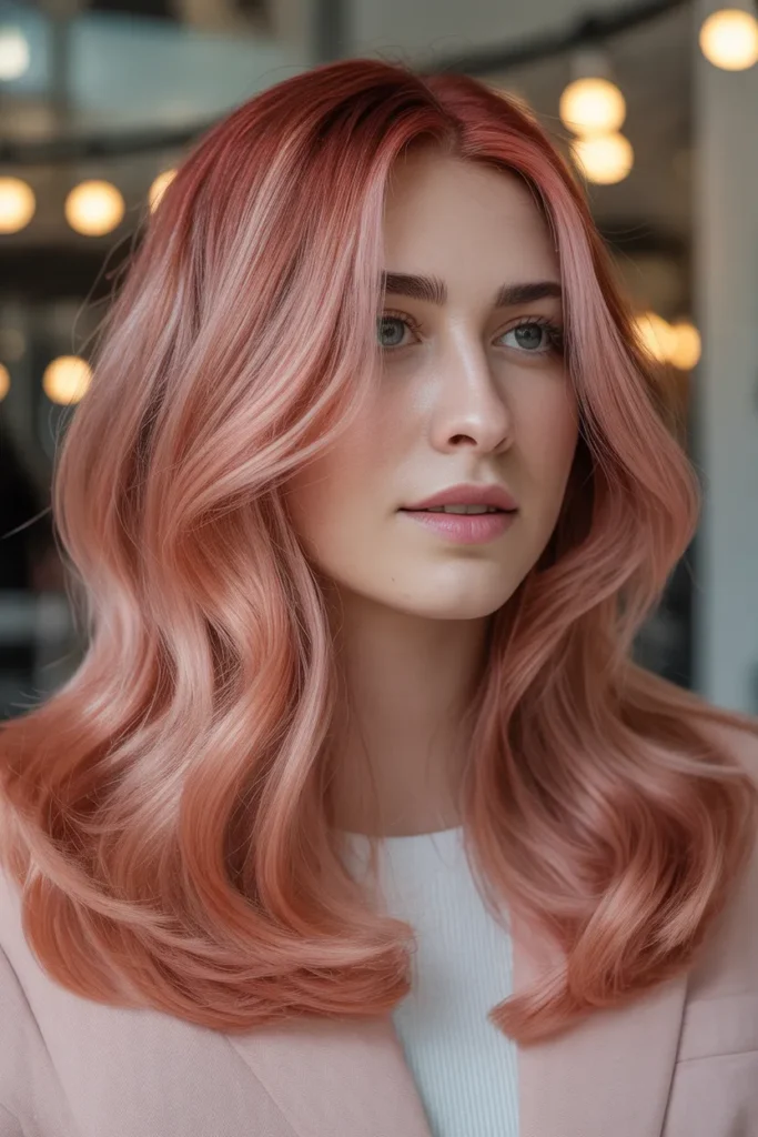 Rose Copper Hair