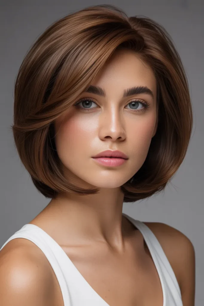 Sleek Graduated Bob