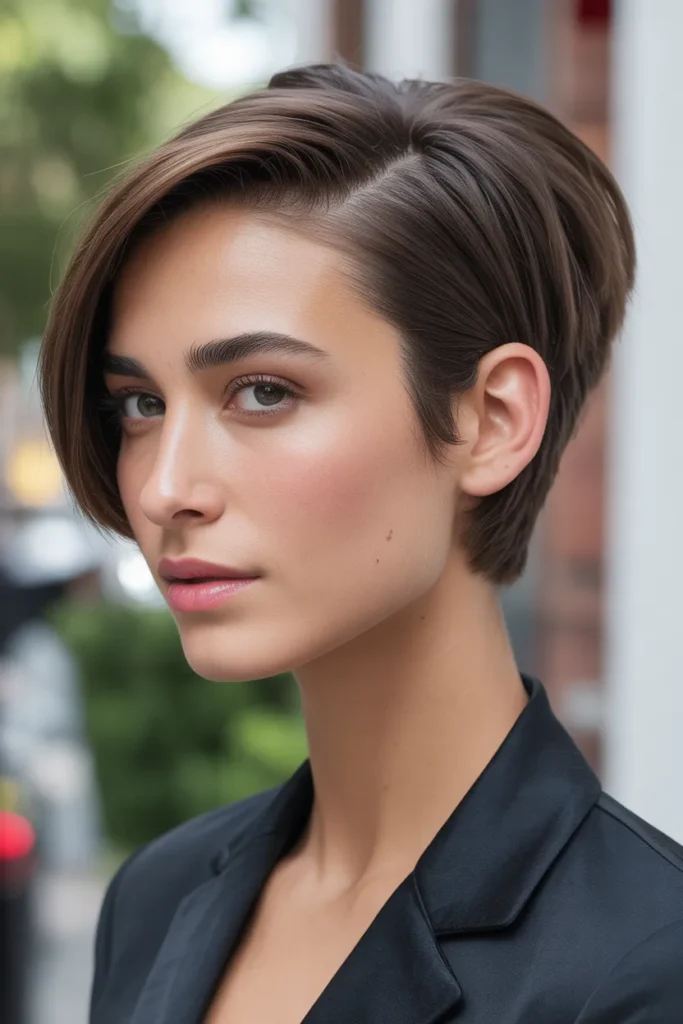 Sleek Side-Part Bixie