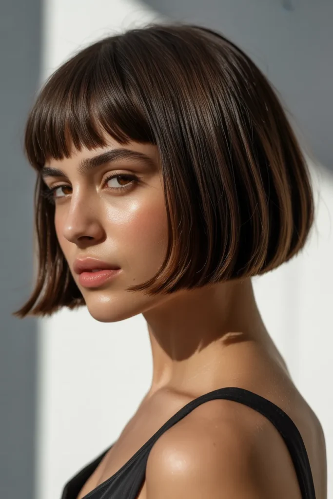Sleek Straight Bob